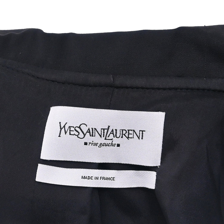 Yves Saint Laurent Single Breasted Jacket Black #F38