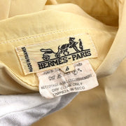 Hermes Shirt Blouse Yellow #36