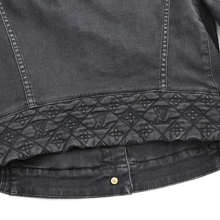 Louis Vuitton Collarless Jacket Black CA36929 #34