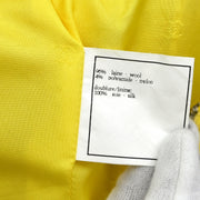 Chanel Single Breasted Jacket Yellow