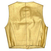 Chanel 1994 Vest Jacket Gold #38