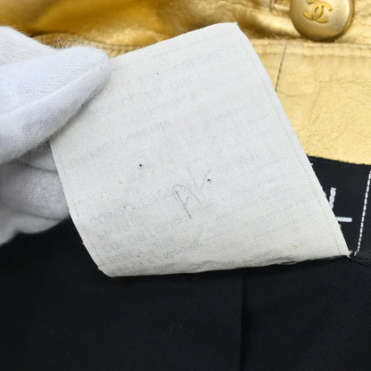 Chanel 1994 Vest Jacket Gold #38
