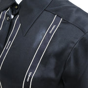 Chanel 1994 Blouse Shirt Black #40