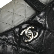 Chanel 2009-2010 Black Calfskin Portobello 2way Shoulder Handbag