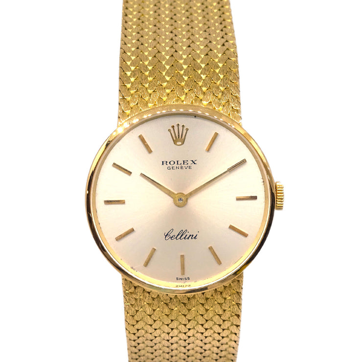 Rolex Cellini Ref.3822 Manual-winding Watch 18KYG