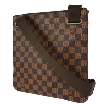 Louis Vuitton 2011 Damier Pochette Plat Brooklyn Shoulder Bag N41100