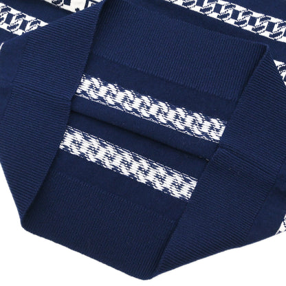 Chanel 2017 Sweater Knit Navy #42