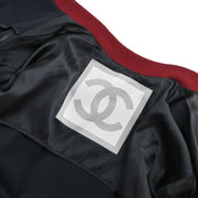 Chanel 2004 Spring Letterman Bomber Jacket Navy #40