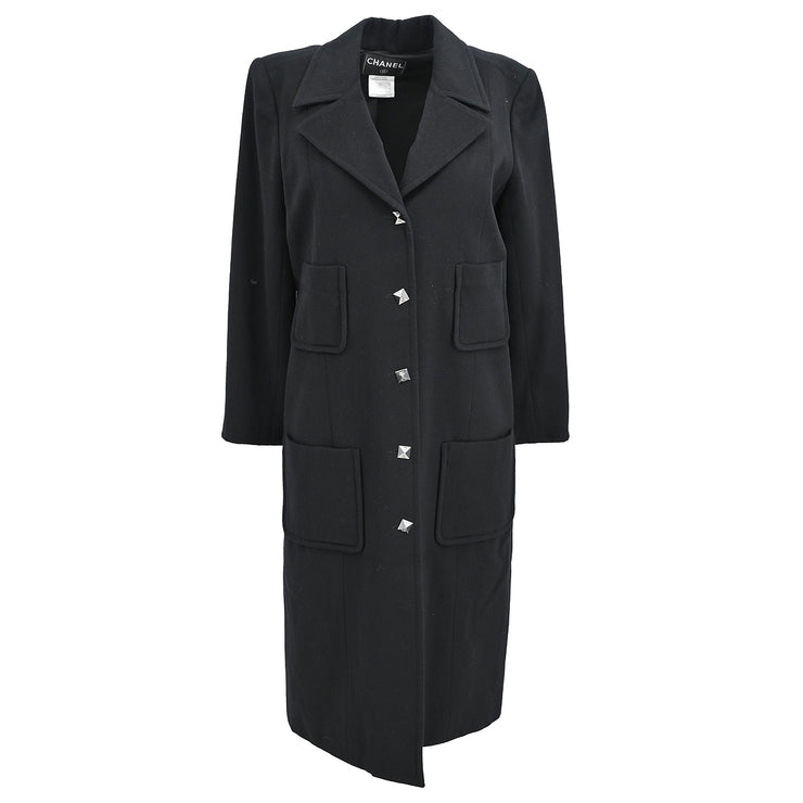 Chanel 2003 Coat Black #38