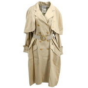 Chanel Double Breasted Coat Beige 17 #40