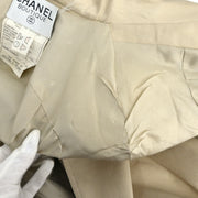 Chanel Double Breasted Coat Beige 17 #40