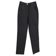 Chanel 1997 Long Denim Pants Black #34