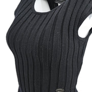 Chanel 1999 Sleeveless Top Black #36