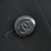 Chanel 1998 Single Breasted Jacket Black #38