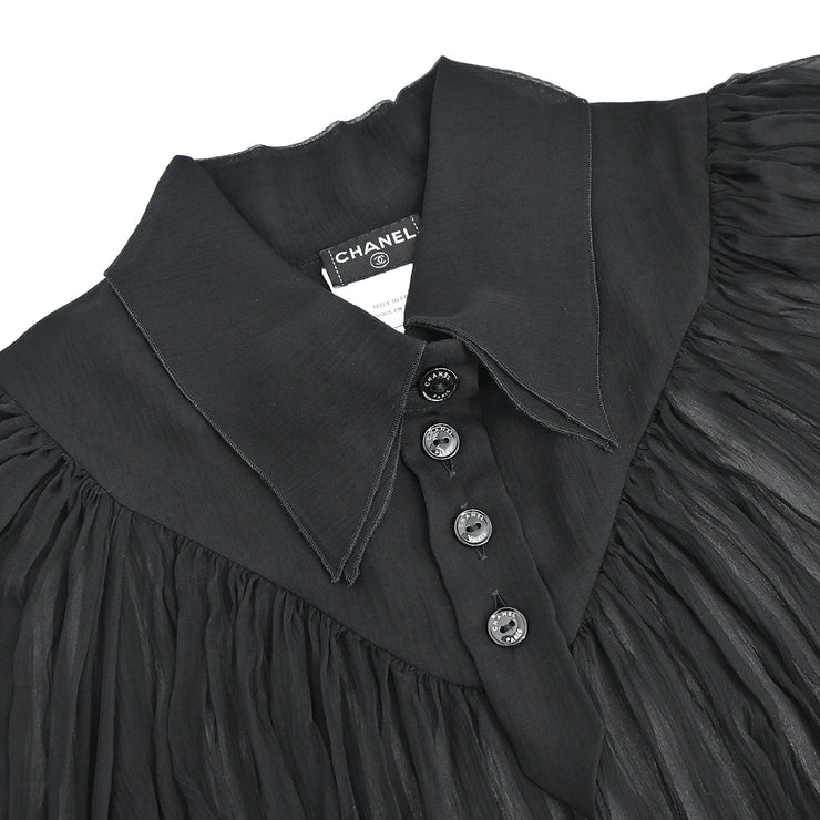 Chanel 2006 Blouse Shirt Black #36