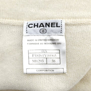 Chanel 2001 Cardigan White #38