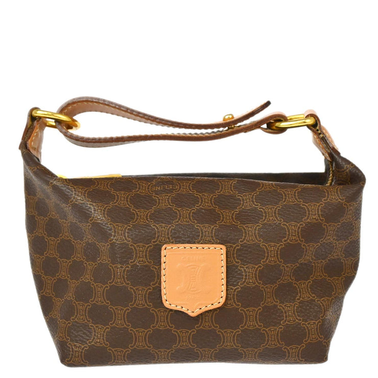 Celine Brown Macadam Handbag