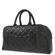 Chanel Black Caviar Bowling Bag 37