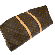 Louis Vuitton 2001 Monogram Keepall Bandouliere 60 2way Shoulder Duffle Bag M41412