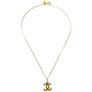 Chanel Gold Mini CC Chain Pendant Necklace