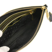 Louis Vuitton 2008 Black Suhali Lockit Clutch Bag M95628