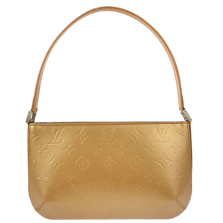 Louis Vuitton 2003 Beige Monogram Mat Fowler Handbag M55147