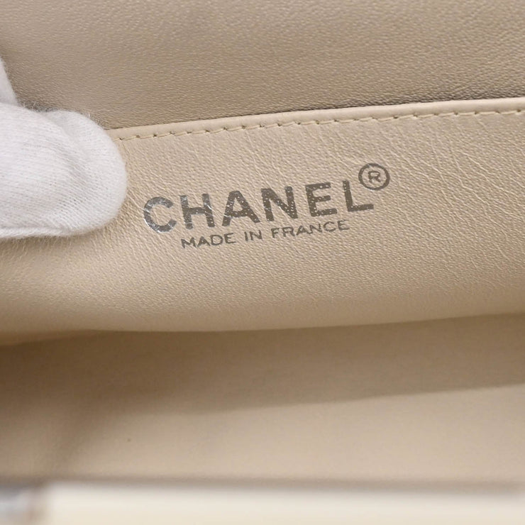 Chanel Black Calfskin Choco Bar Handbag