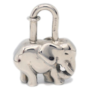 Hermes 1988 Elephant Cadena Silver Small Good