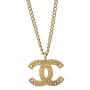 Chanel Gold CC Chain Pendant Necklace 03A