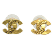 Chanel CC Gold Piercing Earrings 99A