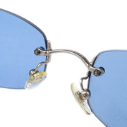 Chanel Sunglasses Eyewear Blue Small Good