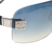 Chanel Sunglasses Eyewear Gray Small Good