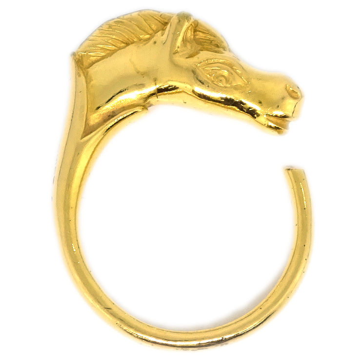 Hermes Horse Ring Gold #51 #11