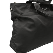 Prada Black Nylon 2way Shoulder Tote Handbag