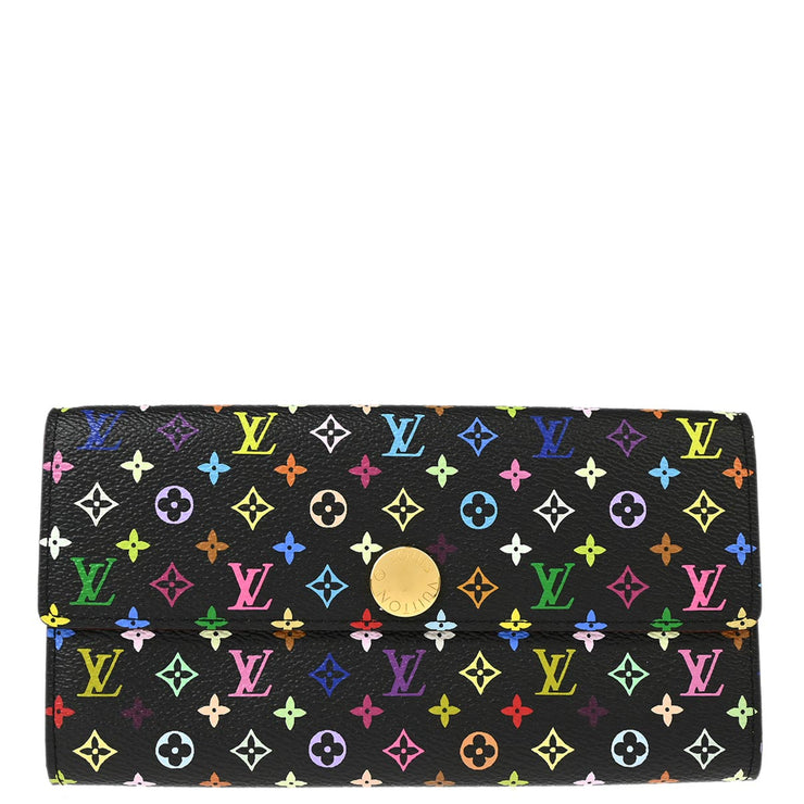 Louis Vuitton 2005 Multicolor Portefeuille Sarah Wallet M93533