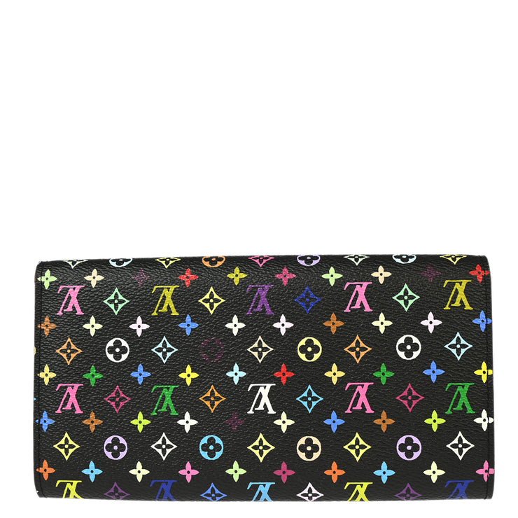 Louis Vuitton 2005 Multicolor Portefeuille Sarah Wallet M93533