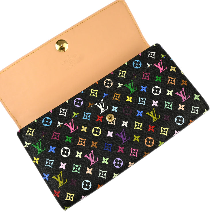 Louis Vuitton 2005 Multicolor Portefeuille Sarah Wallet M93533