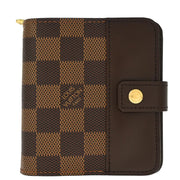 Louis Vuitton 2005 Damier Compact Zip Wallet N61668