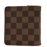 Louis Vuitton 2005 Damier Compact Zip Wallet N61668