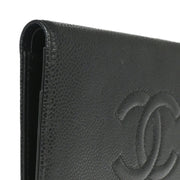 Chanel Black Caviar Long Wallet