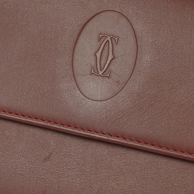 Cartier Bordeaux Must de Cartier Wallet