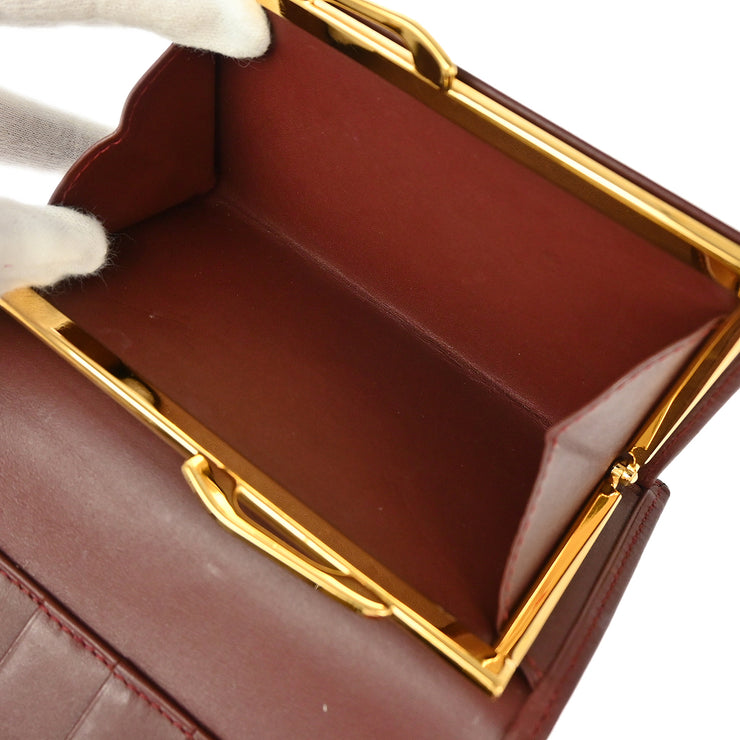 Cartier Bordeaux Must de Cartier Wallet