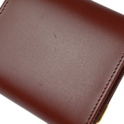 Cartier Bordeaux Must de Cartier Coin Purse Wallet