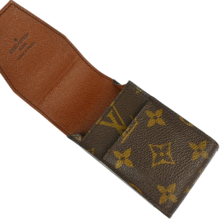 Louis Vuitton 2002 Monogram Etui Cigarette Case M63024 Small Good