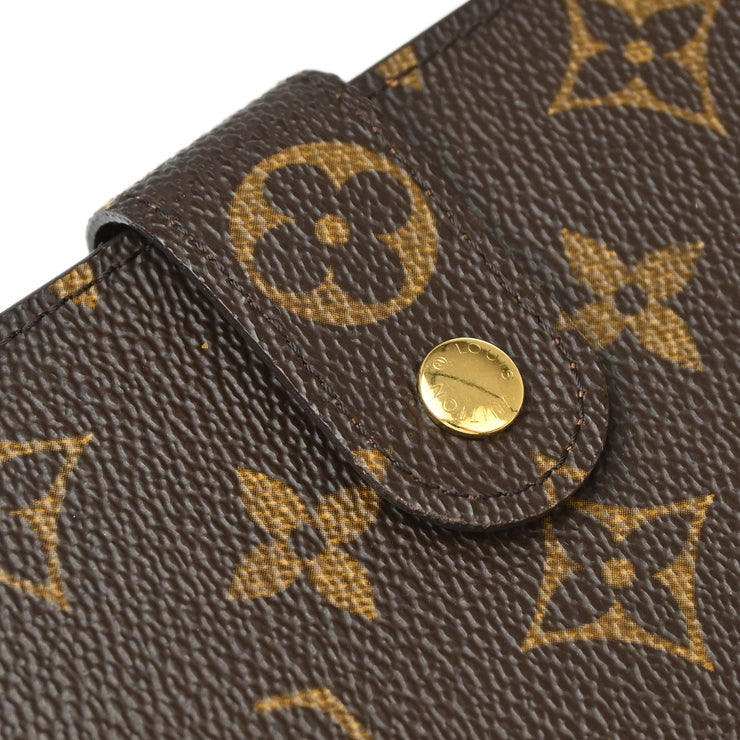 Louis Vuitton 2003 Monogram Porte Papier Wallet M61207 Small Good