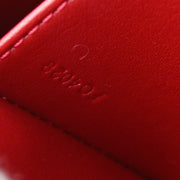 Louis Vuitton 2008 Red Vernis Trousse Cosmetic M93568