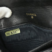 Chanel Black Lambskin Bicolore Wallet