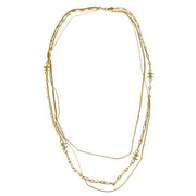 Chanel Chain Necklace Gold 1982