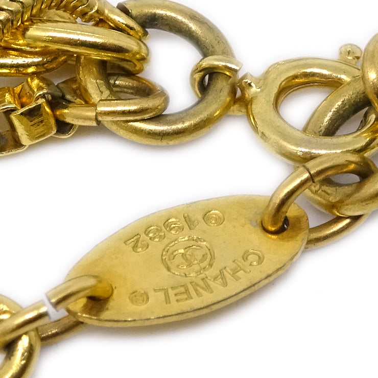 Chanel Chain Necklace Gold 1982