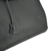 Hermes Black Fjord Birkin 40 Handbag